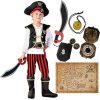 Kids pirate costume for halloween theme party and role play