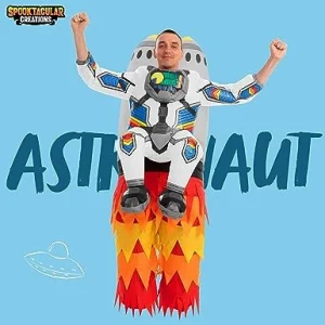 Adult Inflatable Jet Pack Astronaut Halloween Costume