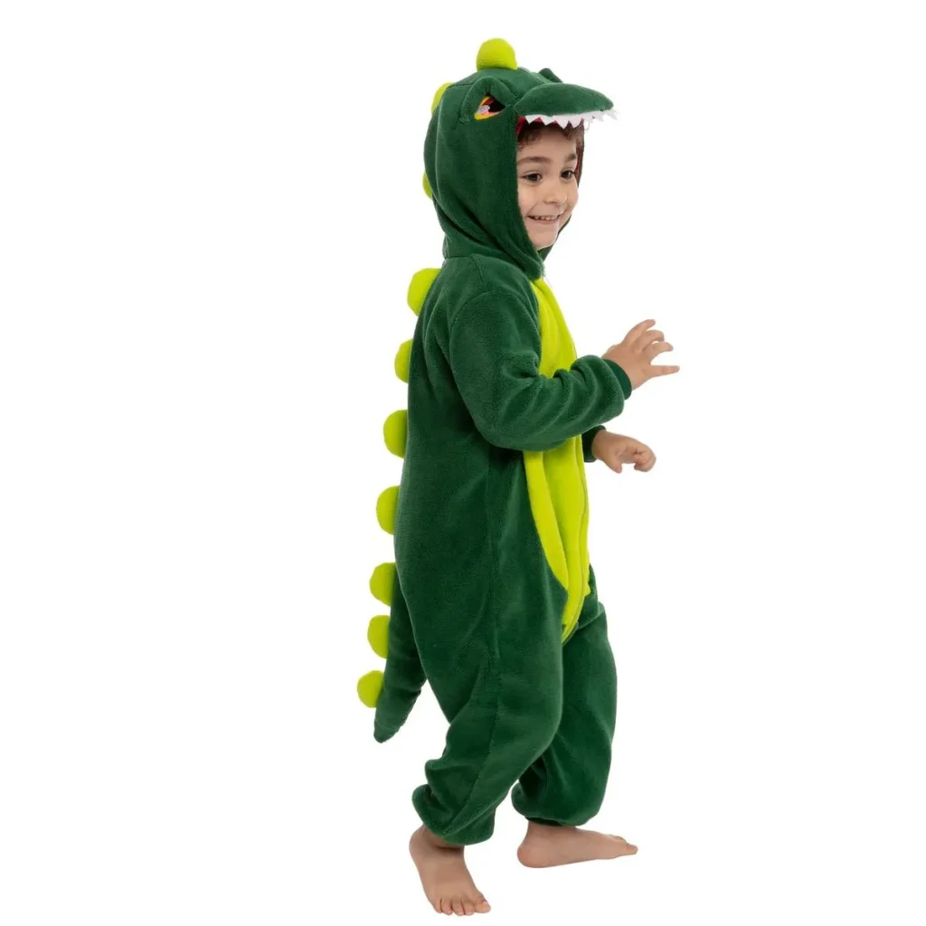 Dinosaur matching family pajamas toddler and baby