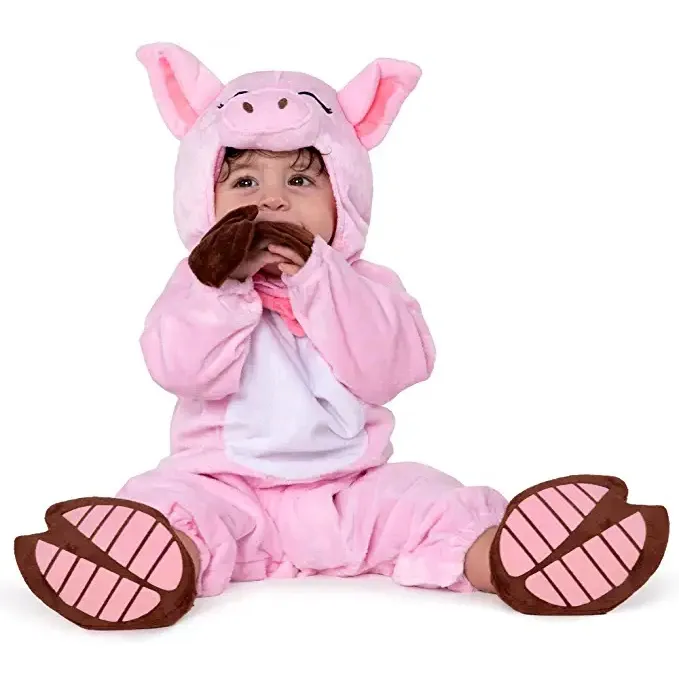 Baby pig halloween sleepwear