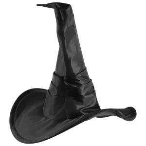 Womens Black Large Witch Hat