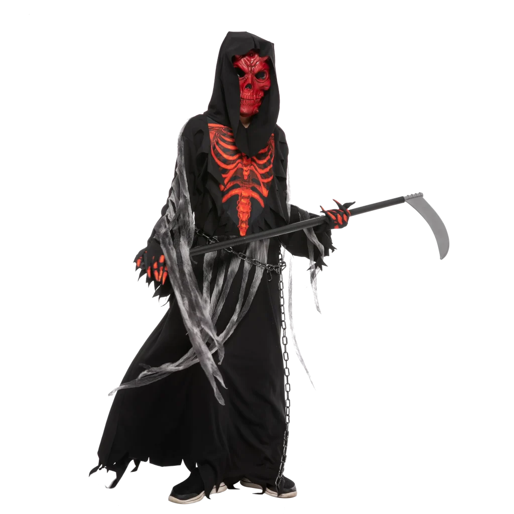 Red Skull Grim Reaper Costume