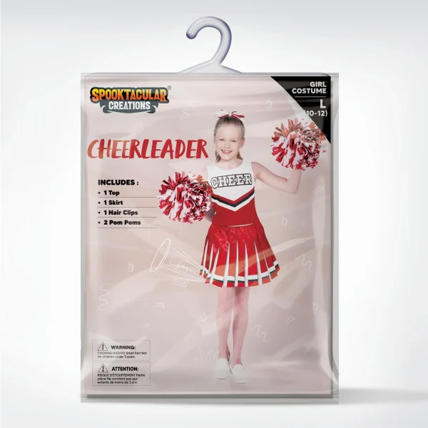 Fancy Girls Cheerleader Costume