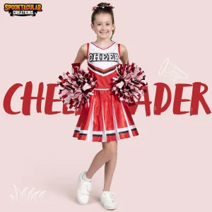 Girls Cheerleader Costume