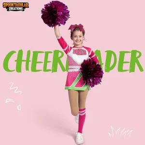 Cheerleader Costume for Girls with Long Sleeves