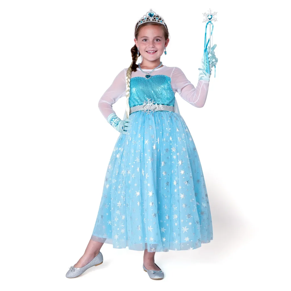 Ice Princess Girl Costume
