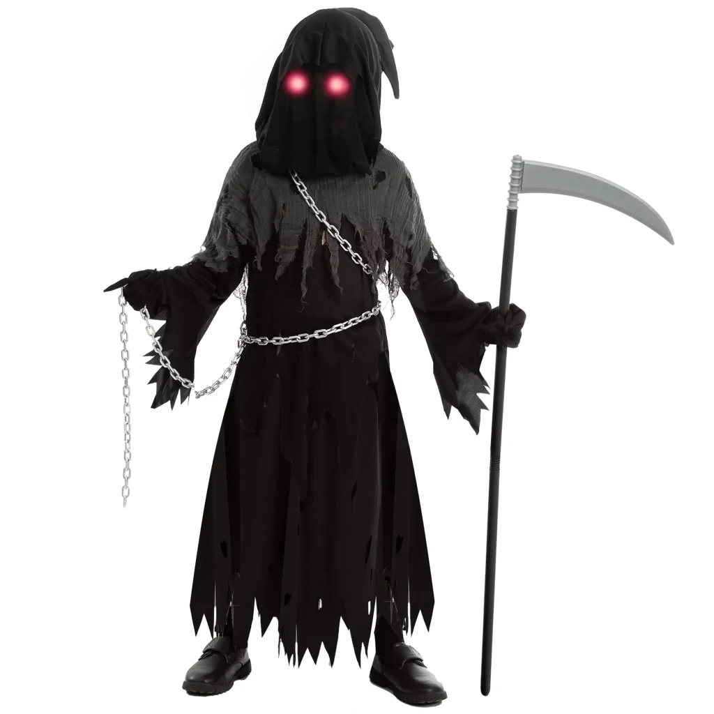 Red Eyes Grim Reaper Costume