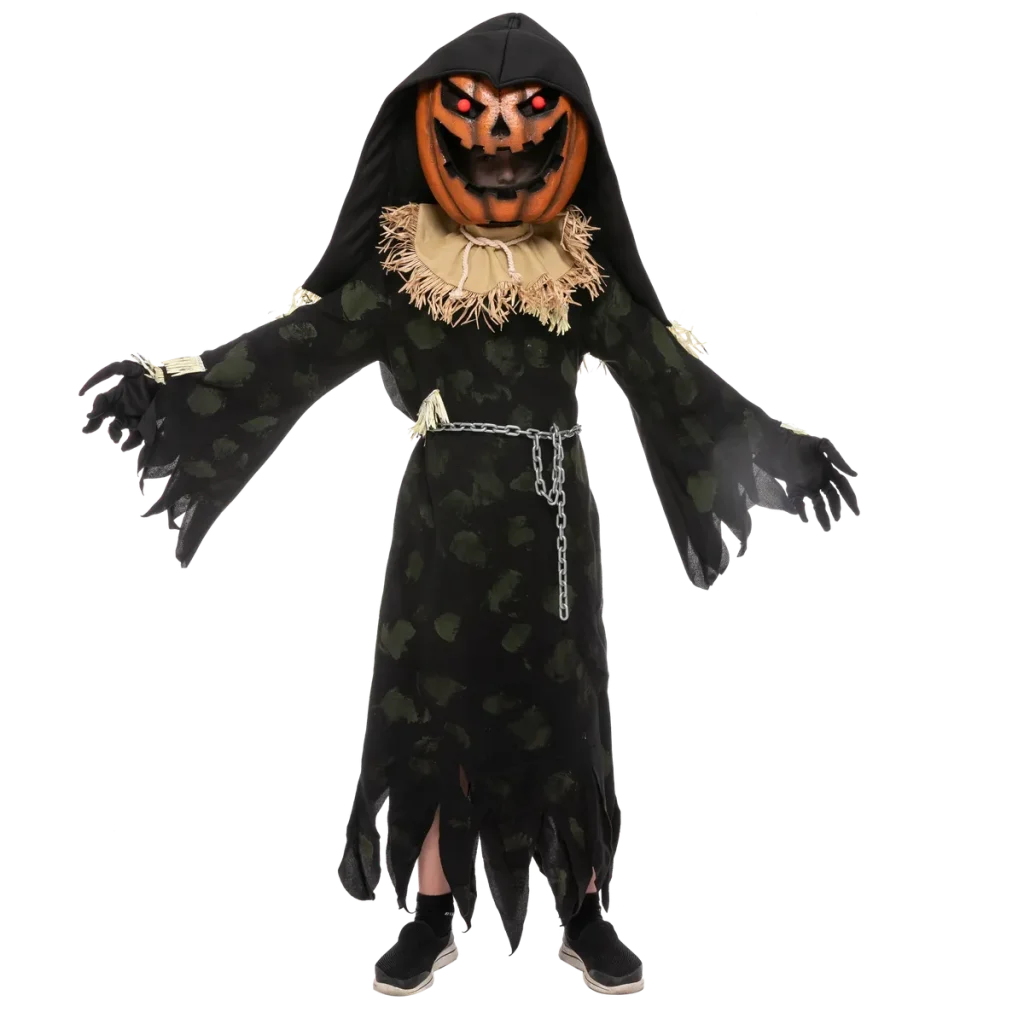 Wicked Pumpkin Scary Girl Costumes