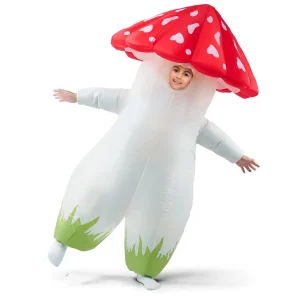Halloween Inflatable Full Body Mushroom Costume-M