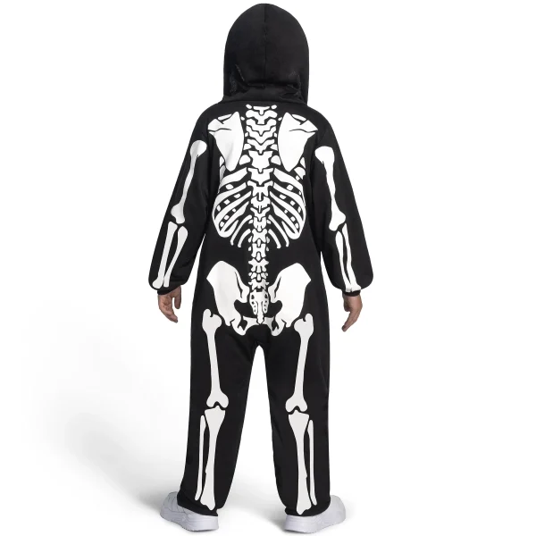 Kids Unisex Skeleton Jumpsuit Pajama Costume