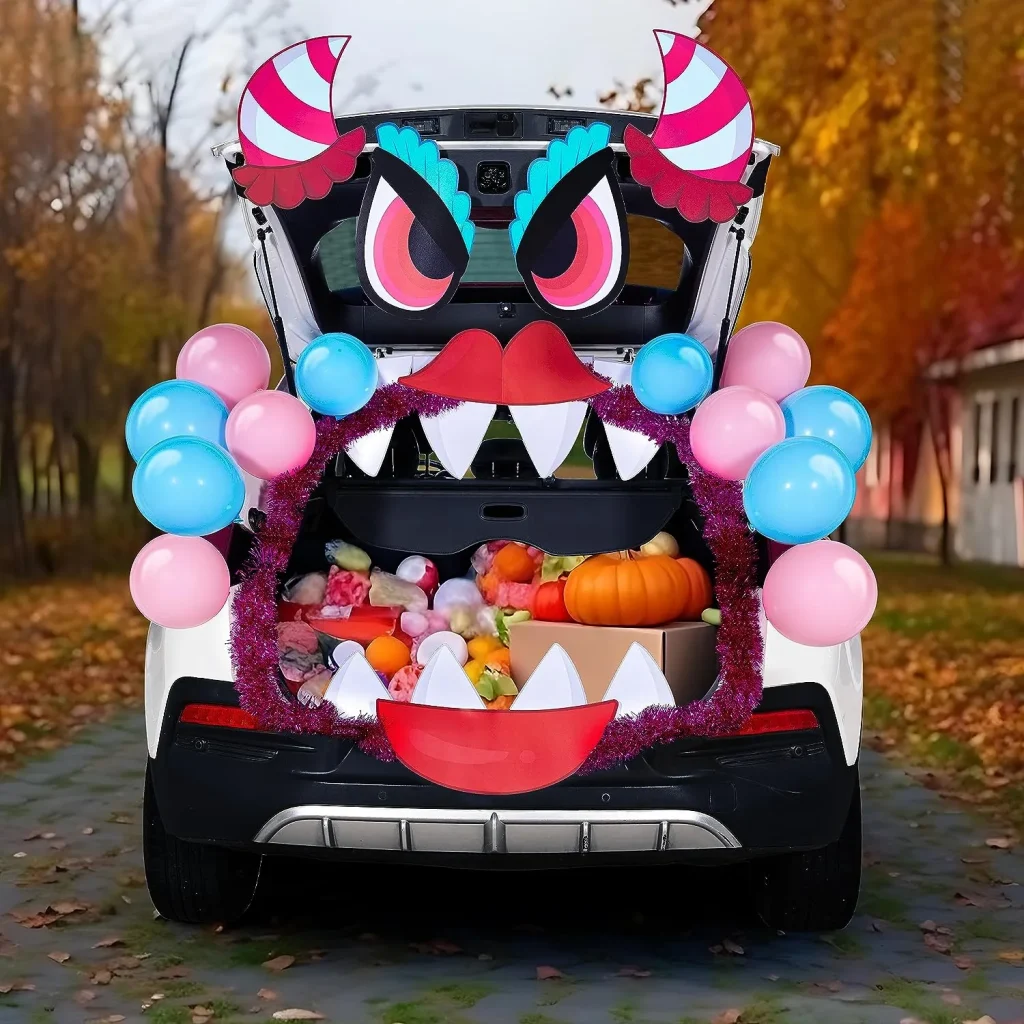 Pink-Monster-Halloween-Trunk-or-Treat-Decor-Kit-3