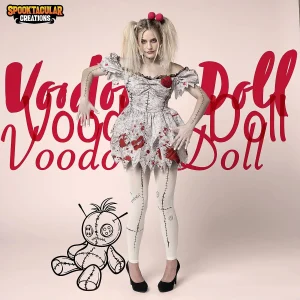Spooktacular Creations Adult Women Creepy Voodoo Doll Dress Costume