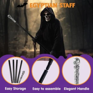 Spooktacular Creations Halloween Silver Walking Cane Costume