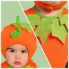 Toddler Pumpkin Costume with Hood