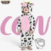 Unisex Toddler Cow Outfit Animal Costume