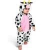 Unisex Baby Cow Outfit Animal Costume One-piece Pajama