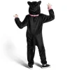 Unisex Black Cat jumpsuit Pajama Costume