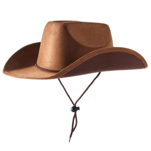 Western Brown Cowboy Halloween Hat