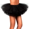 Women Black Tutu Skirt Costume for Adult Halloween