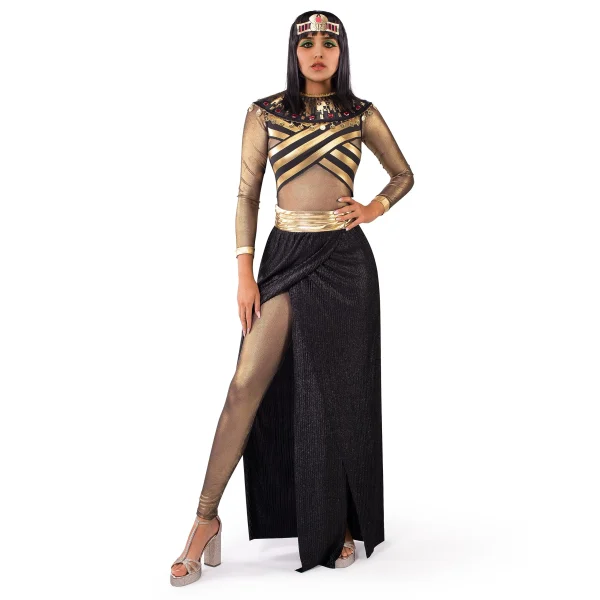 Women Queen Cleopatra Dress Costume Set