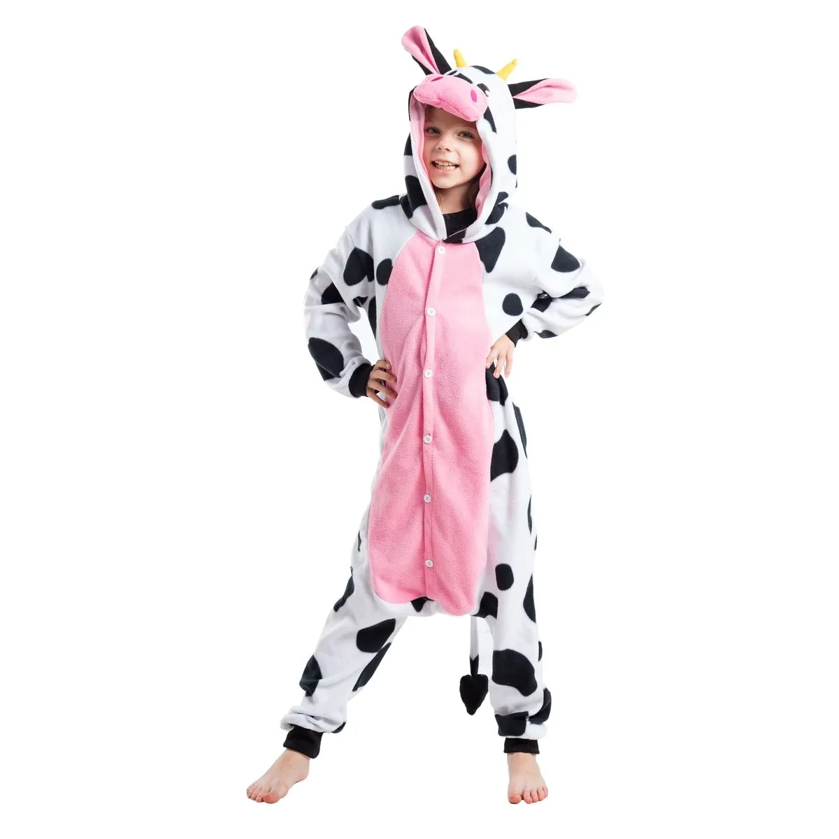Cow matching halloween pajamas kids