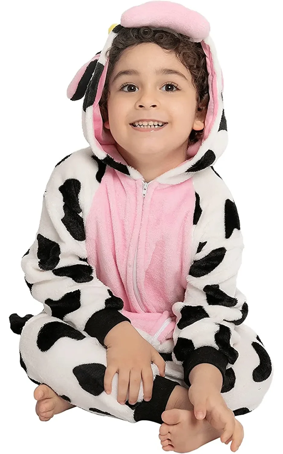Cow matching halloween pajamas baby and toddler 