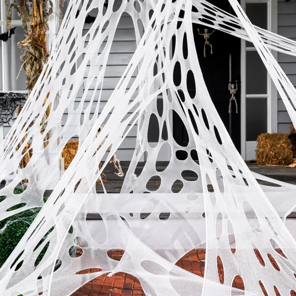 1000ft Halloween Giant Spider Web Decoration