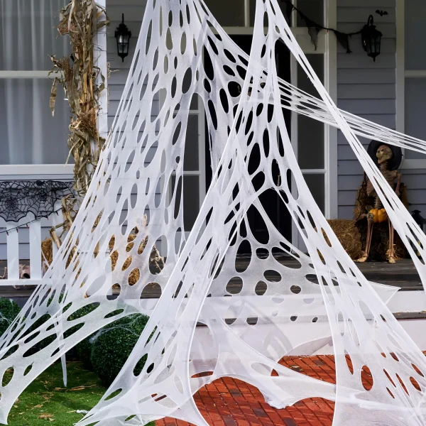 1000ft Halloween Giant Spider Web Decoration