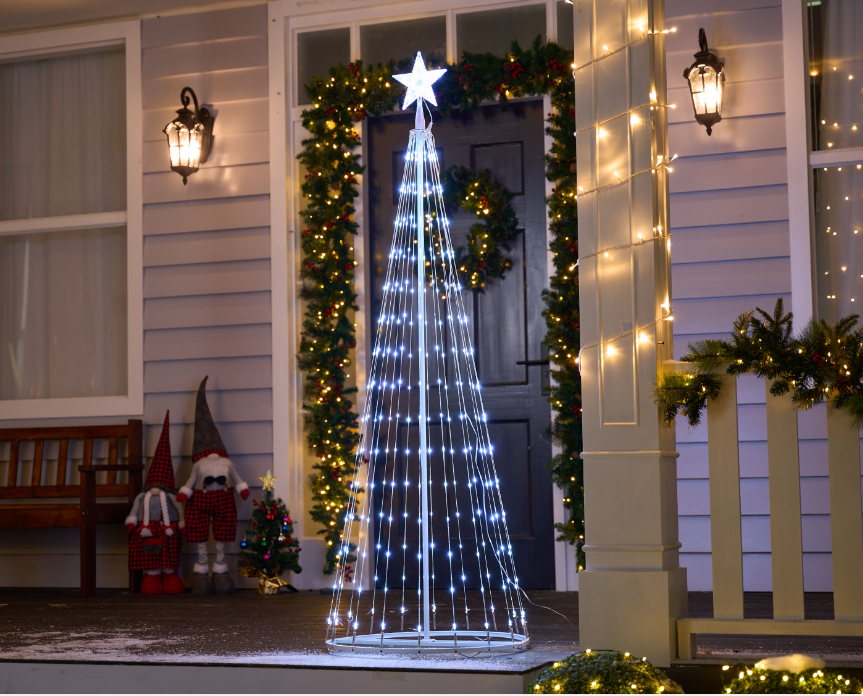 Pre-Lit LED Christmas Light Yard Decorations