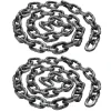 2 Packs Halloween 6ft Plastic Chains Props Fake Chain Chain Link Props for Halloween Party Decoration