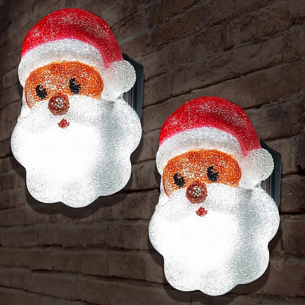 Christmas Santa Wall Light Cover