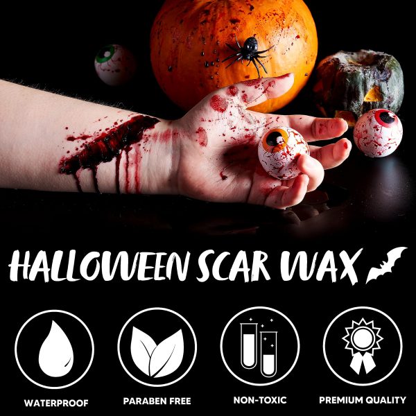 2.5 Oz Halloween Wax Kit for Adult and Kids