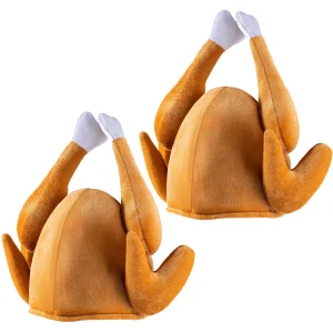 2 PCS Thanksgiving Roasted Turkey Hats