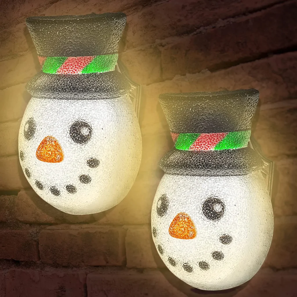Snowman Wall Light Cover