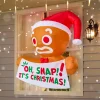 3.5ft Christmas Inflatable Gingerbread Man