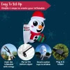3.5ft Tall Christmas Inflatable Snowman
