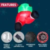 3ft Christmas Inflatable Santa Butt