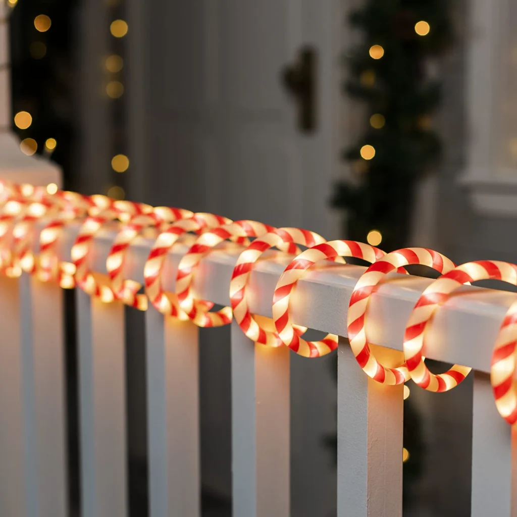 Candy Cane Rope Light