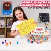 50Pcs Assorted Stamps for Kids
