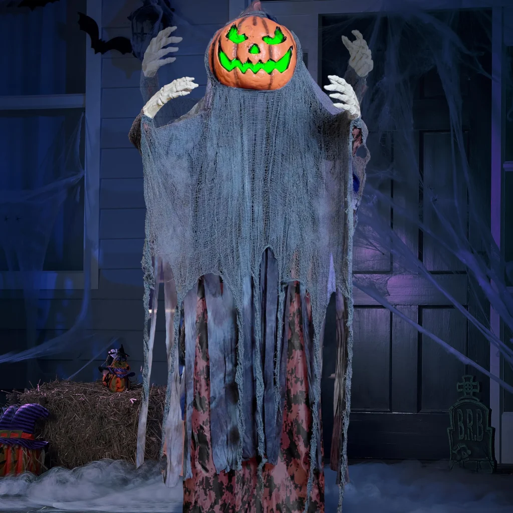 Pumpkin-Scarecrow-Giant Halloween Decorations