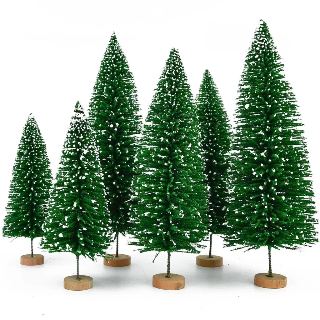 Mini Snow Frosted Christmas Flocked Trees