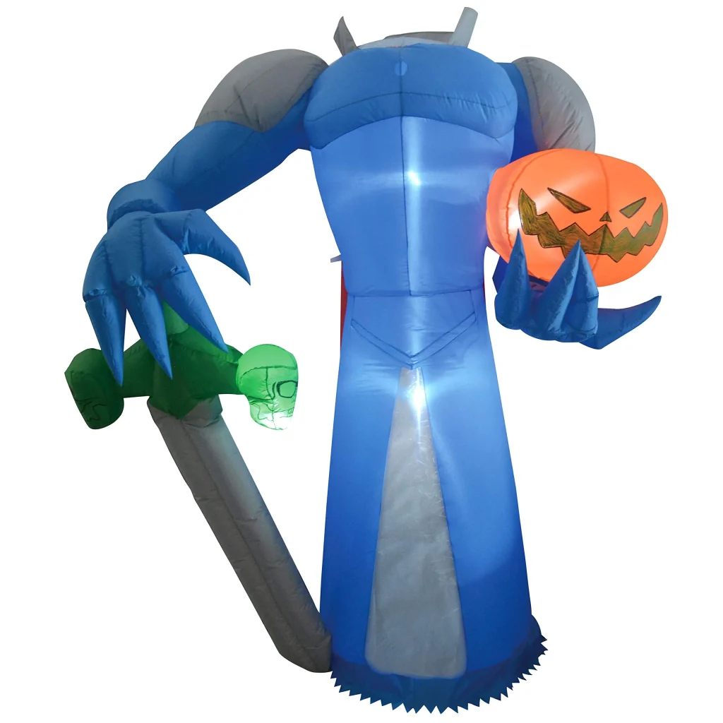 Jumbo Beheaded Pumpkin Knight Inflatable