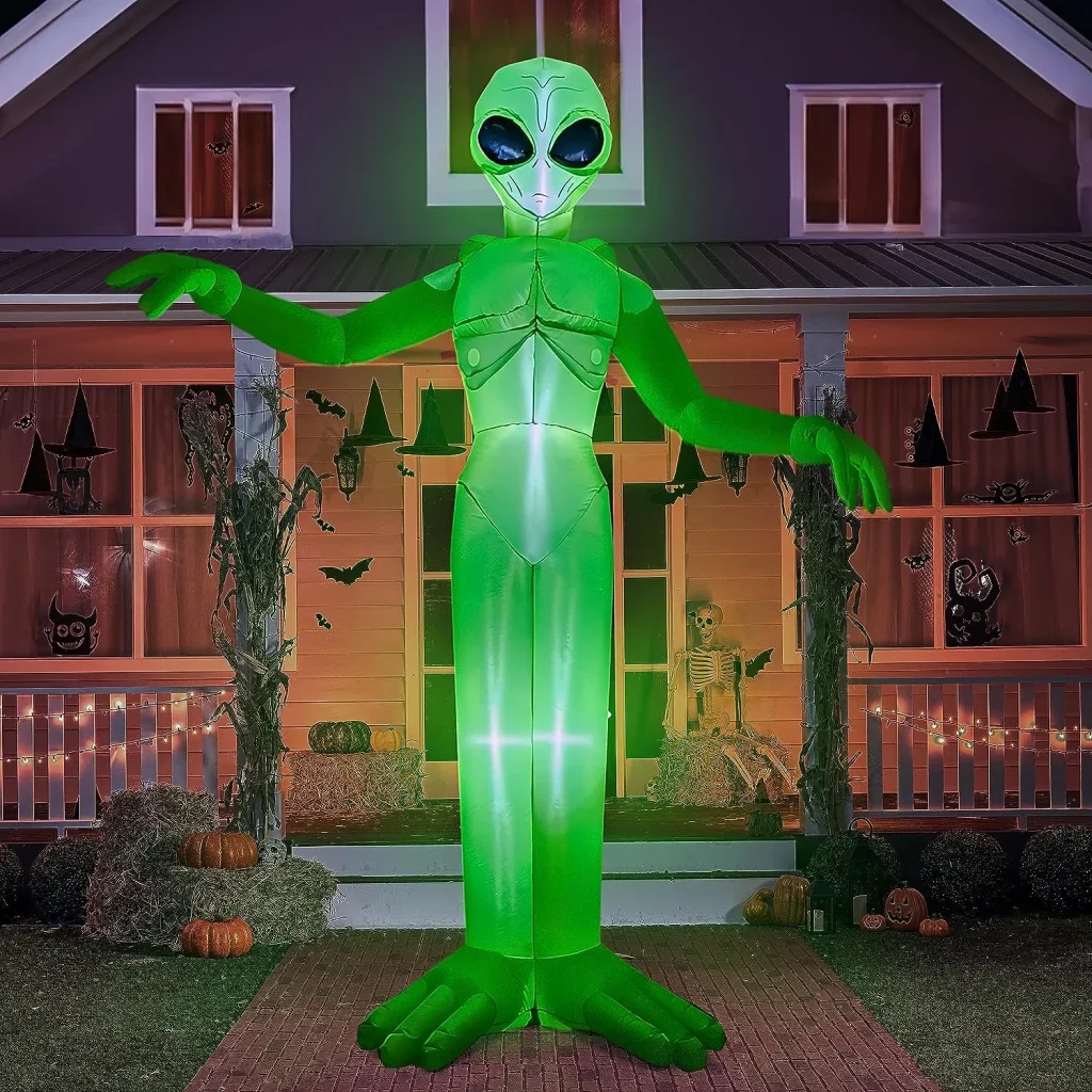 9ft Green Alien