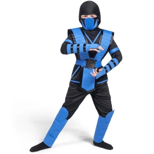 Blue Ninja Costume for Kids