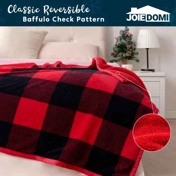 Christmas Fleece Throw Blanket for Couch