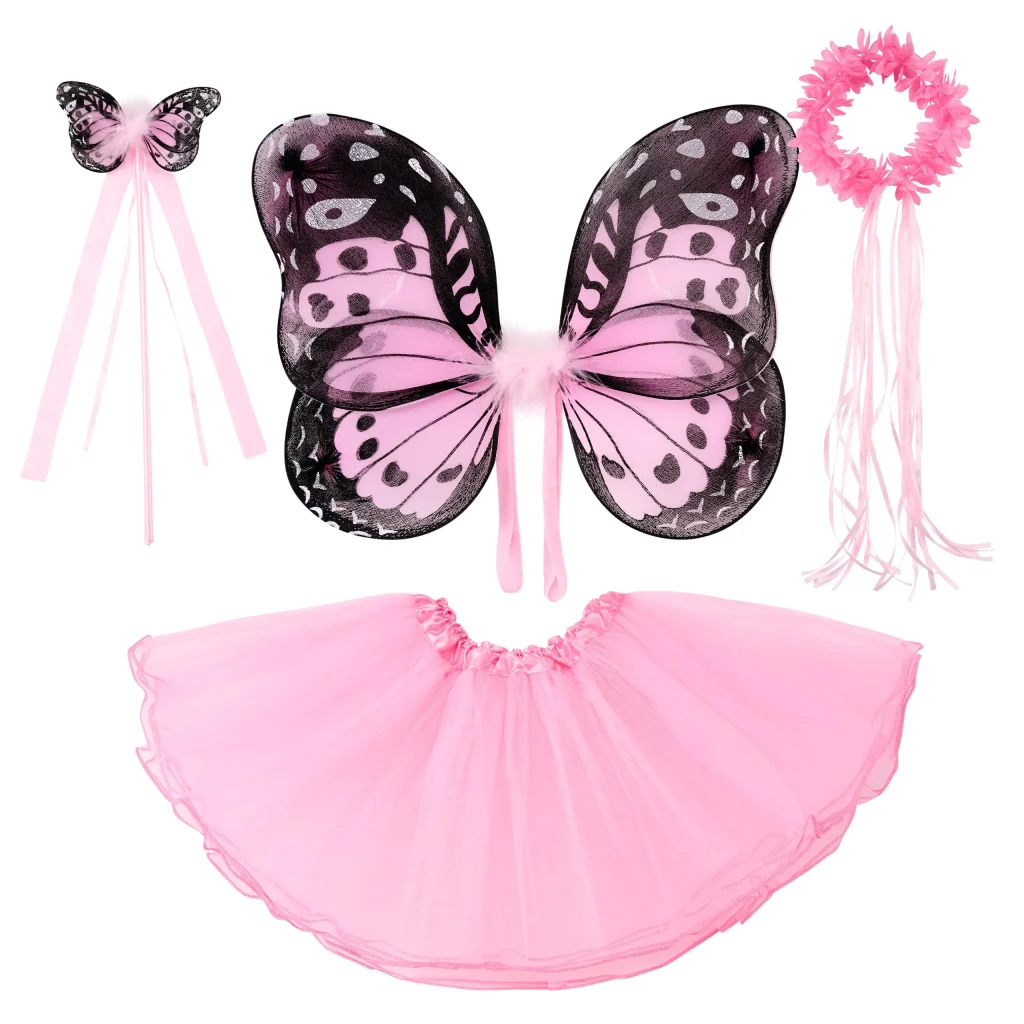 Fairy Pink Halloween Dress Set 