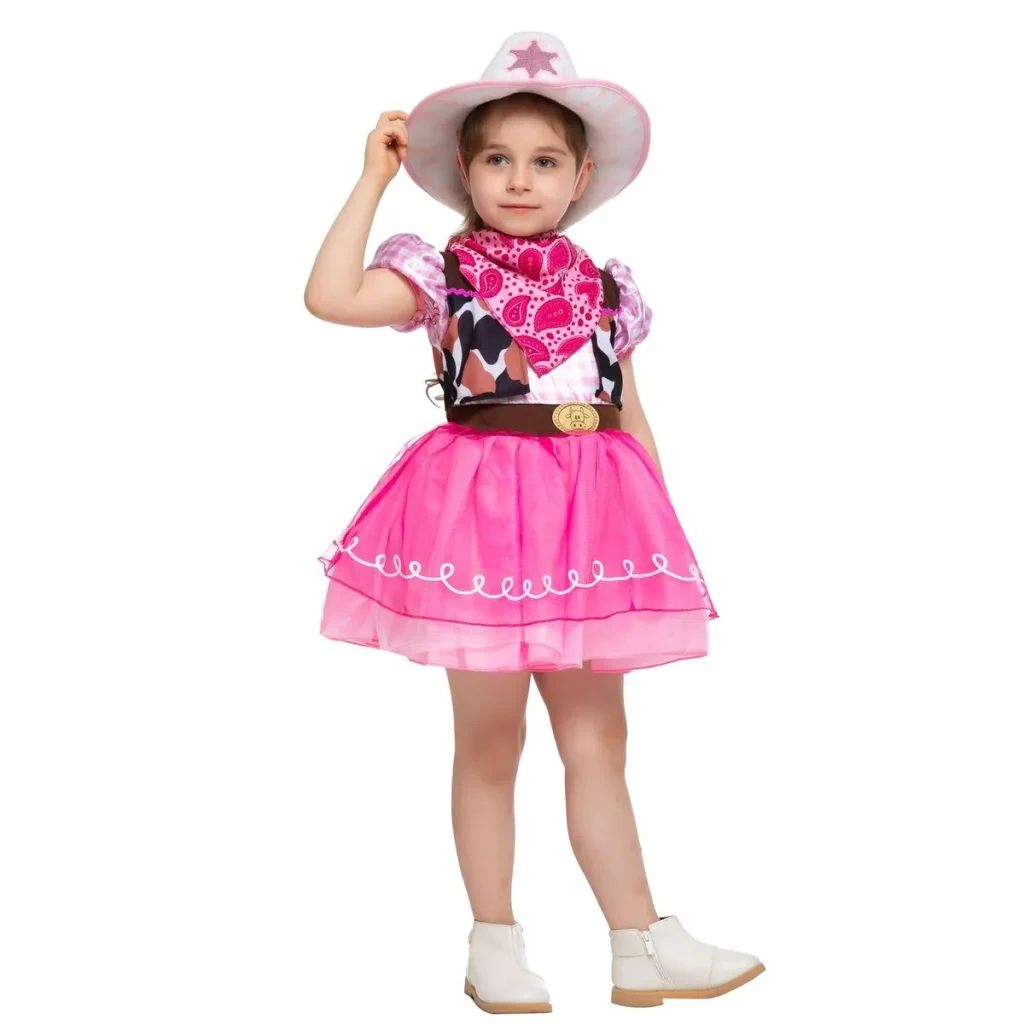 Pink Cowgirl Halloween Costume
