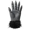 Grey Hairy Werewolf Gloves Costume Accessories