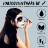 Halloween 5 Oz Black and White Oil Face Body Paint