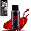 Halloween Fake Blood Makeup, 1 oz Stage Blood Bottle, Dark Blood (2)